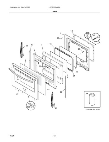 Diagram for LGGF305MKFA