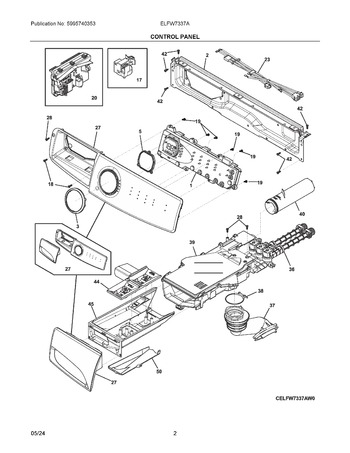 Diagram for ELFW7337AW2