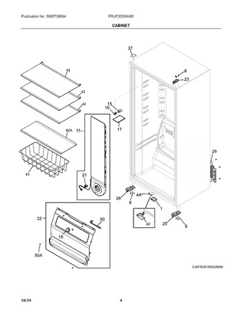 Diagram for FRUF2020AW0