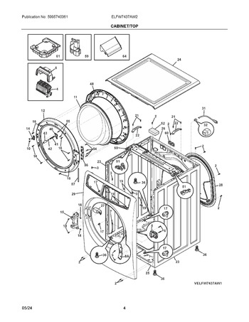 Diagram for ELFW7437AW2