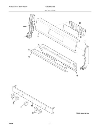 Diagram for FCRG3062ASB