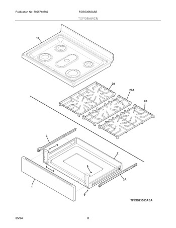 Diagram for FCRG3062ASB