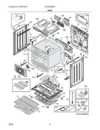 Diagram for GCFE3060BFC