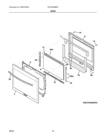 Diagram for GCFE3060BFC