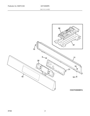 Diagram for GCFI3060BFB