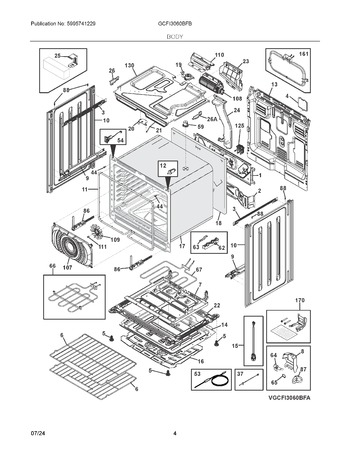 Diagram for GCFI3060BFB