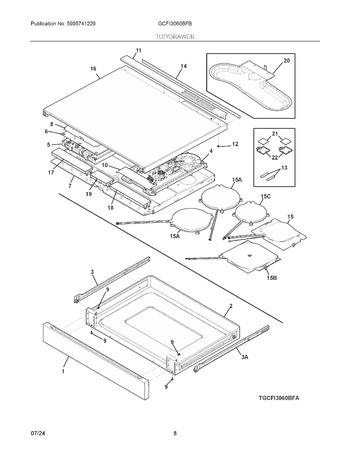 Diagram for GCFI3060BFB