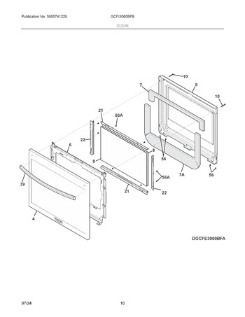 Diagram for GCFI3060BFB