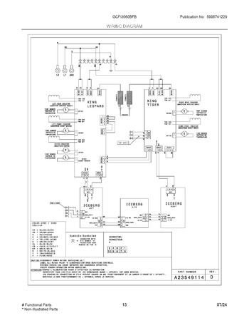 Diagram for GCFI3060BFB