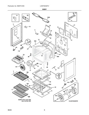 Diagram for LGGF3043KFV