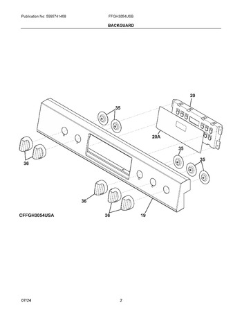 Diagram for FFGH3054USB