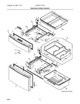 Diagram for 02 - Freezer & Middle Drawer