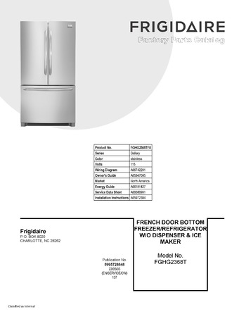 Diagram for FGHG2368TF8