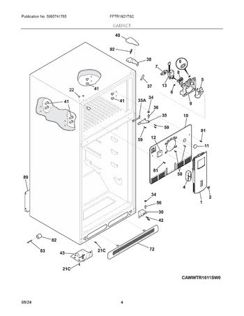 Diagram for FFTR1821TSC