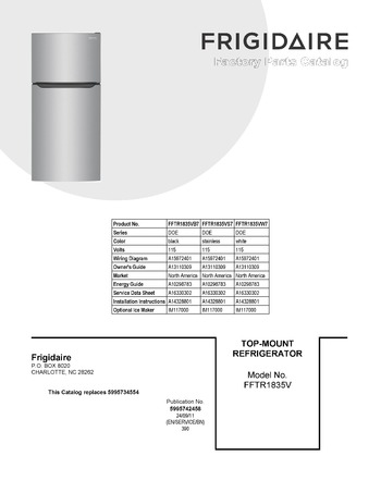 Diagram for FFTR1835VS7