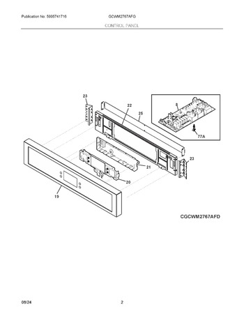 Diagram for GCWM2767AFG