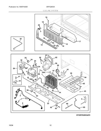 Diagram for GRFS2853AD0