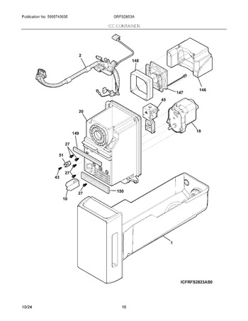 Diagram for GRFS2853AD0