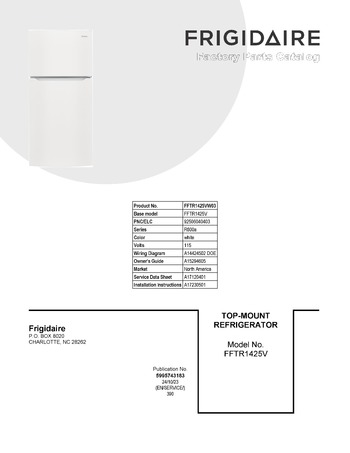 Diagram for FFTR1425VW03