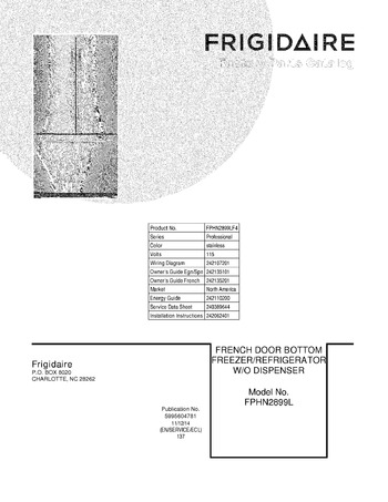 Diagram for FPHN2899LF4