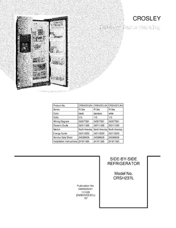 Diagram for CRSH237LW4