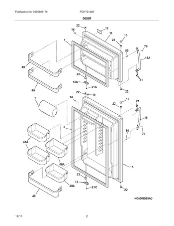 Diagram for FGHT2134KW5