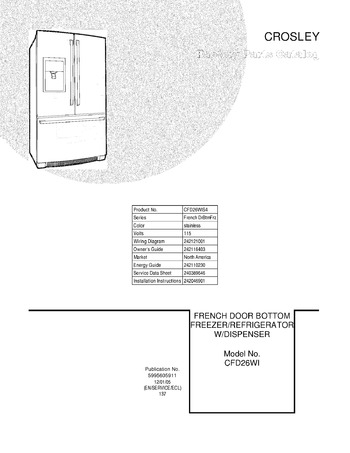 Diagram for CFD26WIS4