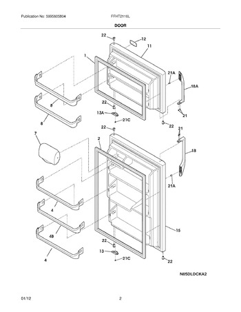 Diagram for FFHT2116LS2