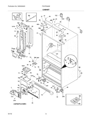 Diagram for FGHF2344MP3