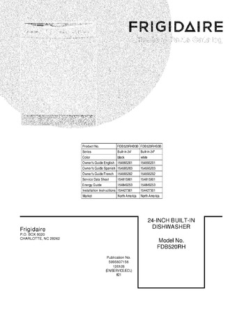 Diagram for FDB520RHB3B