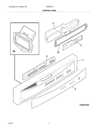 Diagram for FDB520RHS3B