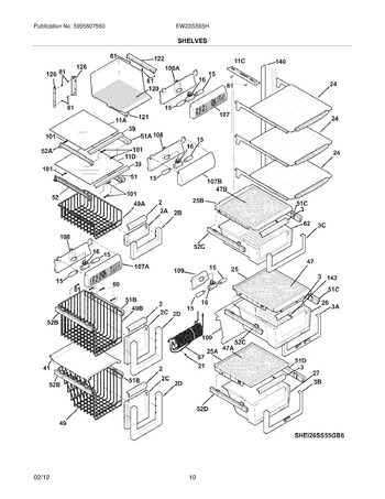 Diagram for EW23SS65HW2