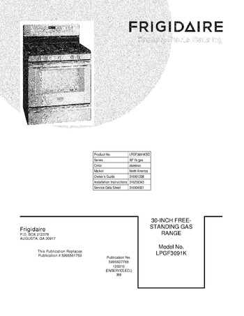 Diagram for LPGF3091KSD