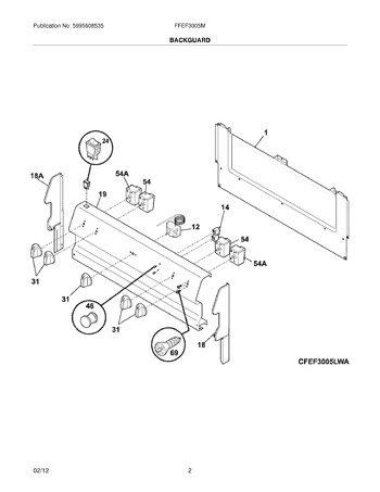 Diagram for FFEF3005MWB