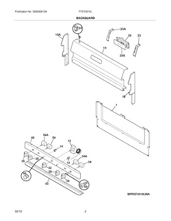 Diagram for FFEF3010LWD