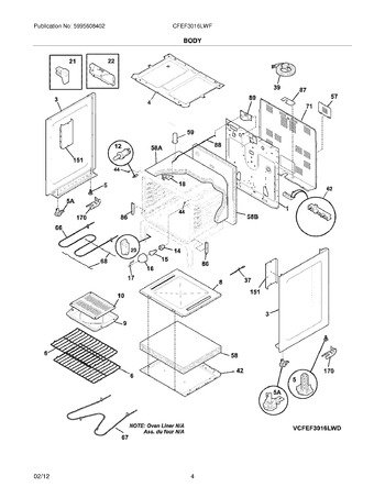 Diagram for CFEF3016LWF