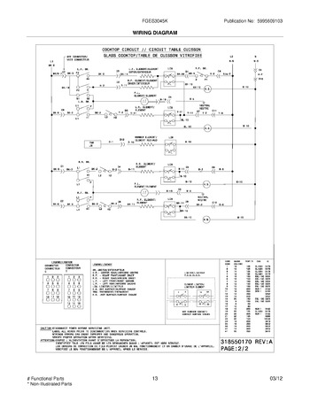 Diagram for FGES3045KBE