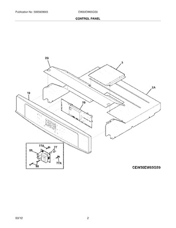 Diagram for EW30EW65GS9