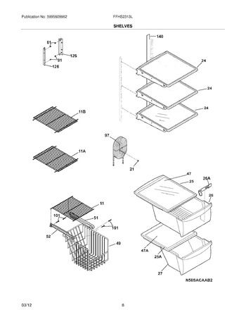 Diagram for FFHS2313LS6