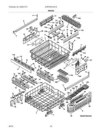 Diagram for EDW7505HSS1B