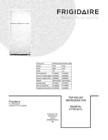 Diagram for FFTR1817LW8