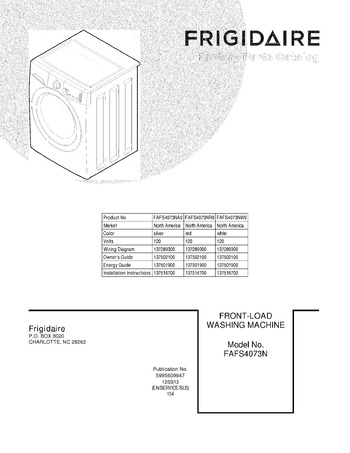 Diagram for FAFS4073NW0