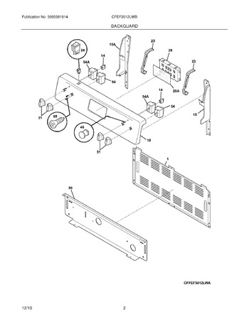 Diagram for CFEF3012LWB