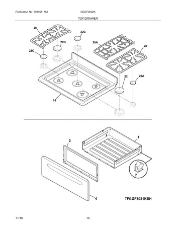 Diagram for CGGF3032KWJ