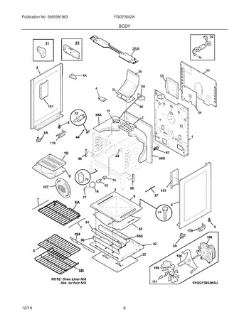 Diagram for FGGF3032KBJ