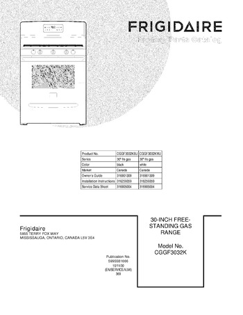 Diagram for CGGF3032KWJ