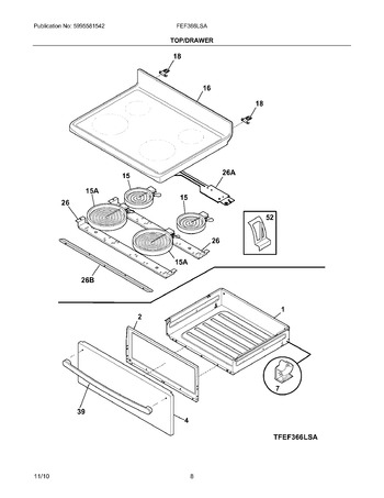 Diagram for FEF366LSA