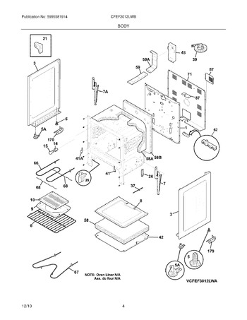 Diagram for CFEF3012LWB