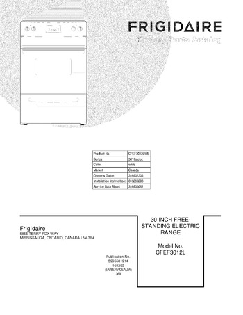 Diagram for CFEF3012LWB