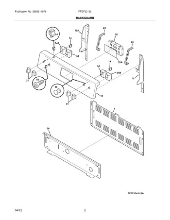 Diagram for FFEF3013LBG